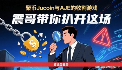 聚币Jucoin与AJE的收割游戏：震哥带你扒开这场资金盘骗局