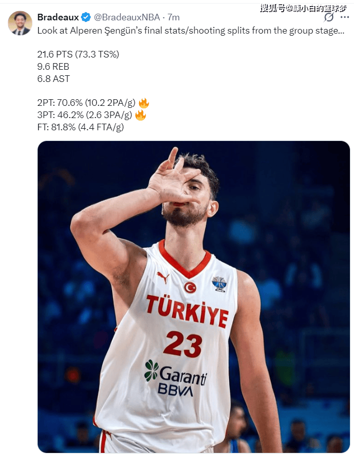 火记晒申京数据力挺MVP！美媒称将跻身NBA前十巨星 休媒自豪发声